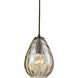 Lagoon 1 Light 6 inch Oil Rubbed Bronze Mini Pendant Ceiling Light