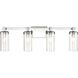 Melinda 4 Light 29 inch Polished Chrome Vanity Light Wall Light
