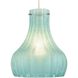 Coastal Scallop 1 Light 8 inch Satin Nickel Mini Pendant Ceiling Light