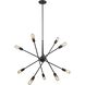 Delphine 10 Light 33 inch Oil Rubbed Bronze Chandelier Ceiling Light