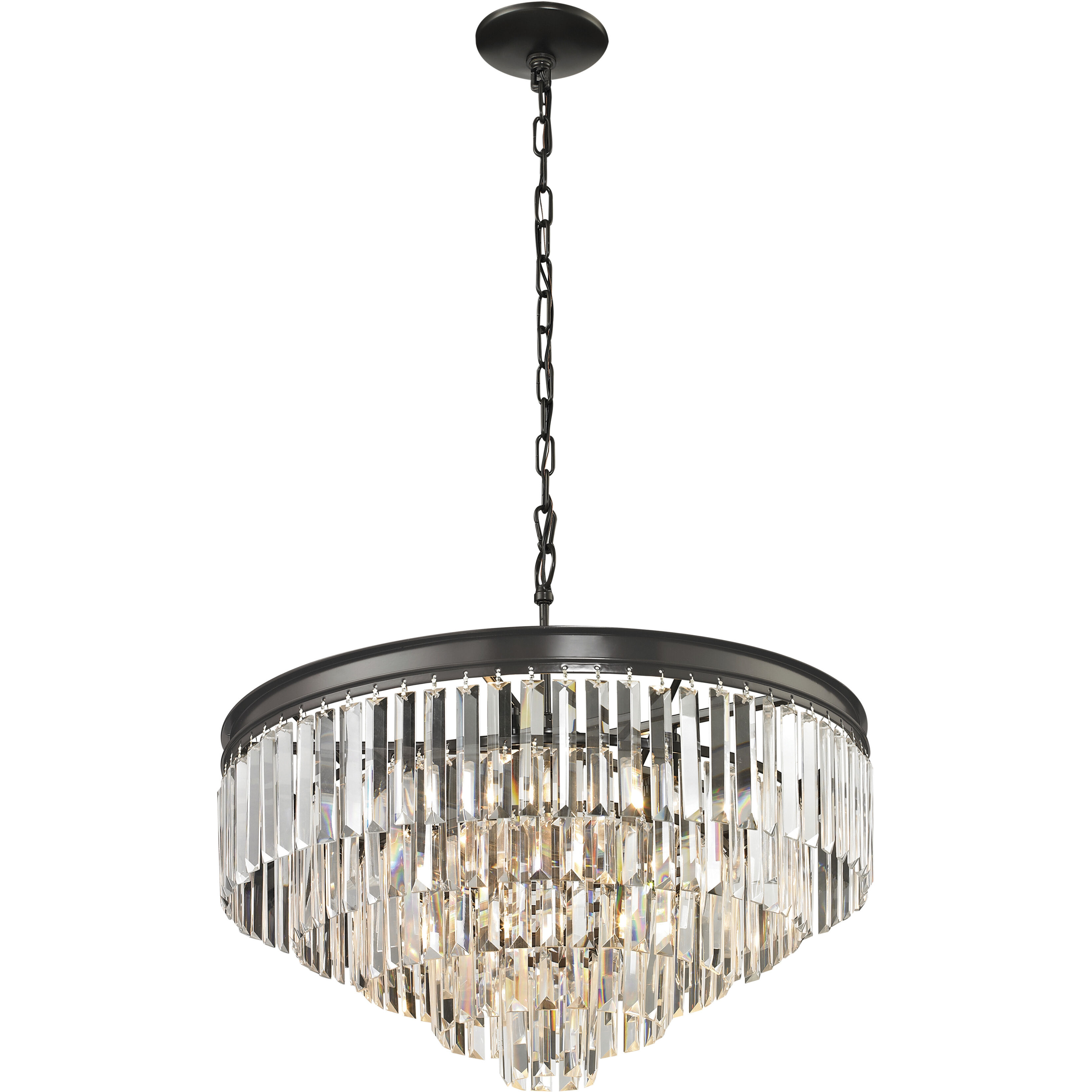 24 inch crystal chandelier best sale