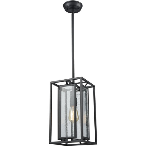 Eastgate 1 Light 8 inch Textured Black Mini Pendant Ceiling Light