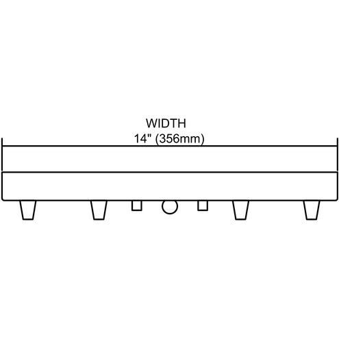 Illuminare 6 Light 2 inch Deep Rust Pan in Dark Rust, Round