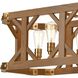 Structure Linear Chandelier Ceiling Light