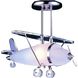 Novelty 1 Light 19 inch Satin Nickel Semi Flush Mount Ceiling Light