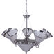 Landmark 7 Light 26 inch Brushed Nickel Chandelier Ceiling Light