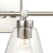 East Point 4 Light 33 inch Polished Chrome Vanity Light Wall Light