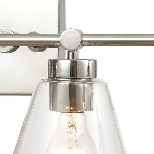 East Point 4 Light 33 inch Polished Chrome Vanity Light Wall Light