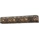 Amherst 6 Light 34 inch Antique Bronze Vanity Light Wall Light