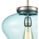 Amore 1 Light 12 inch Satin Nickel Pendant Ceiling Light
