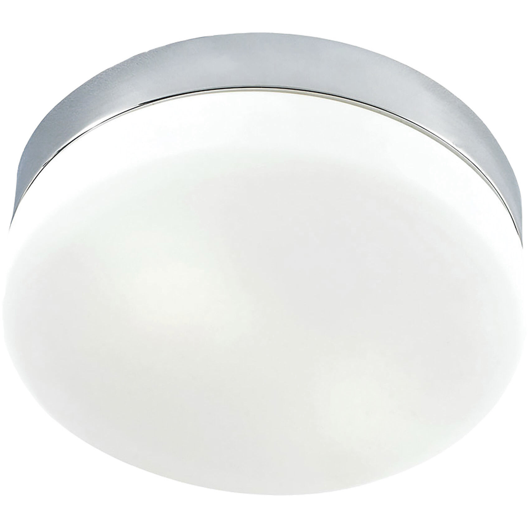 ELK FML1050 10 15 Disc LED 11 inch Chrome Flush Mount Ceiling Light