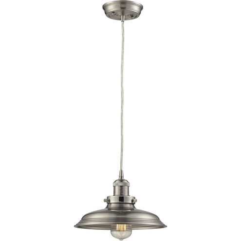 Newberry 1 Light 11 inch Satin Nickel Mini Pendant Ceiling Light