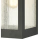 Angus 1 Light 20 inch Charcoal Outdoor Sconce