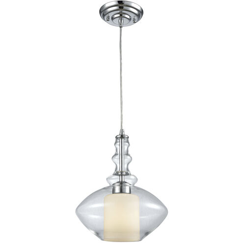 Alora 1 Light 10 inch Polished Chrome Mini Pendant Ceiling Light