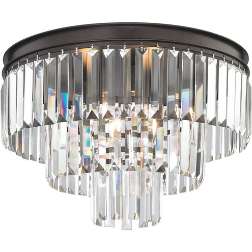 Palacial 3 Light 19.00 inch Semi-Flush Mount