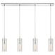 Swirl Linear Mini Pendant Ceiling Light