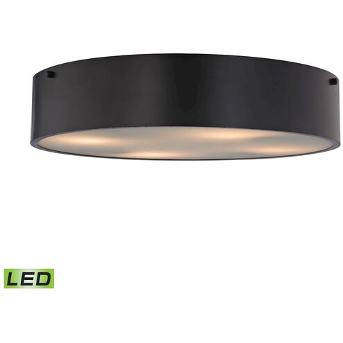 Clayton LED 21 inch Oil Rubbed Bronze Flush Mount Ceiling Light