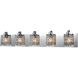 Optix 5 Light 35.00 inch Bathroom Vanity Light