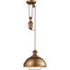 Farmhouse 1 Light 14 inch Bellwether Copper Pendant Ceiling Light in Incandescent