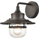 Renninger 1 Light 10 inch Oil Rubbed Bronze Outdoor Wall Sconce
