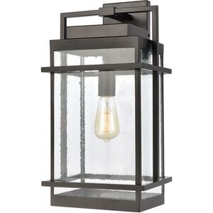 Breckenridge 1 Light 22 inch Matte Black Outdoor Wall Sconce