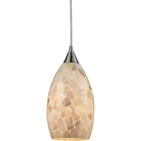 Capri 1 Light 6 inch Satin Nickel Multi Pendant Ceiling Light in Incandescent, Configurable
