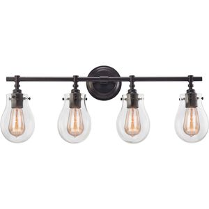 Jaelyn 4 Light 29 inch Oil Rubbed Bronze Vanity Light Wall Light