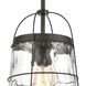 Azaria 1 Light 9 inch Oil Rubbed Bronze Mini Pendant Ceiling Light