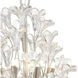 Celene 9 Light 15 inch Aged Silver Chandelier Ceiling Light