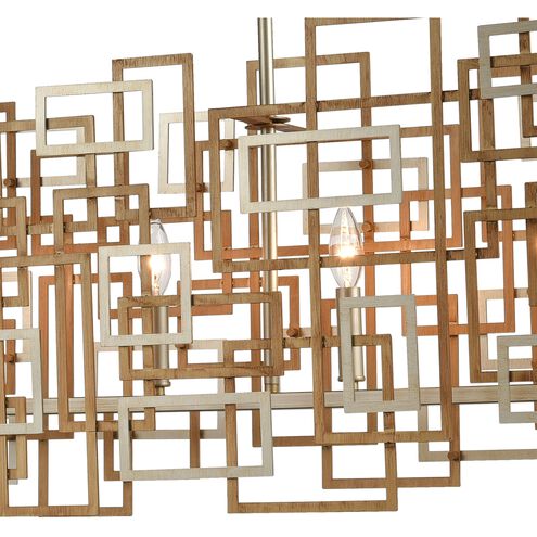 Gridlock Linear Chandelier Ceiling Light