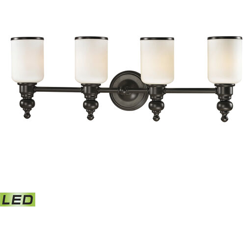 Bristol Way 4 Light 29.00 inch Bathroom Vanity Light