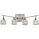 Matrix 4 Light 21 inch Satin Nickel Vanity Light Wall Light