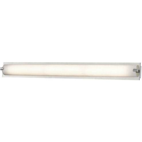 Piper LED 37 inch Chrome Vanity Light Wall Light, Medium