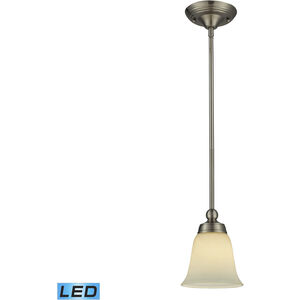 ELK Lighting Sullivan 1 Light Pendant in Brushed Nickel 11501/1-LED