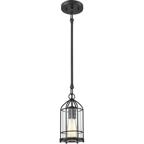 Southwick 1 Light 5 inch Oil Rubbed Bronze with Clear Mini Pendant Ceiling Light