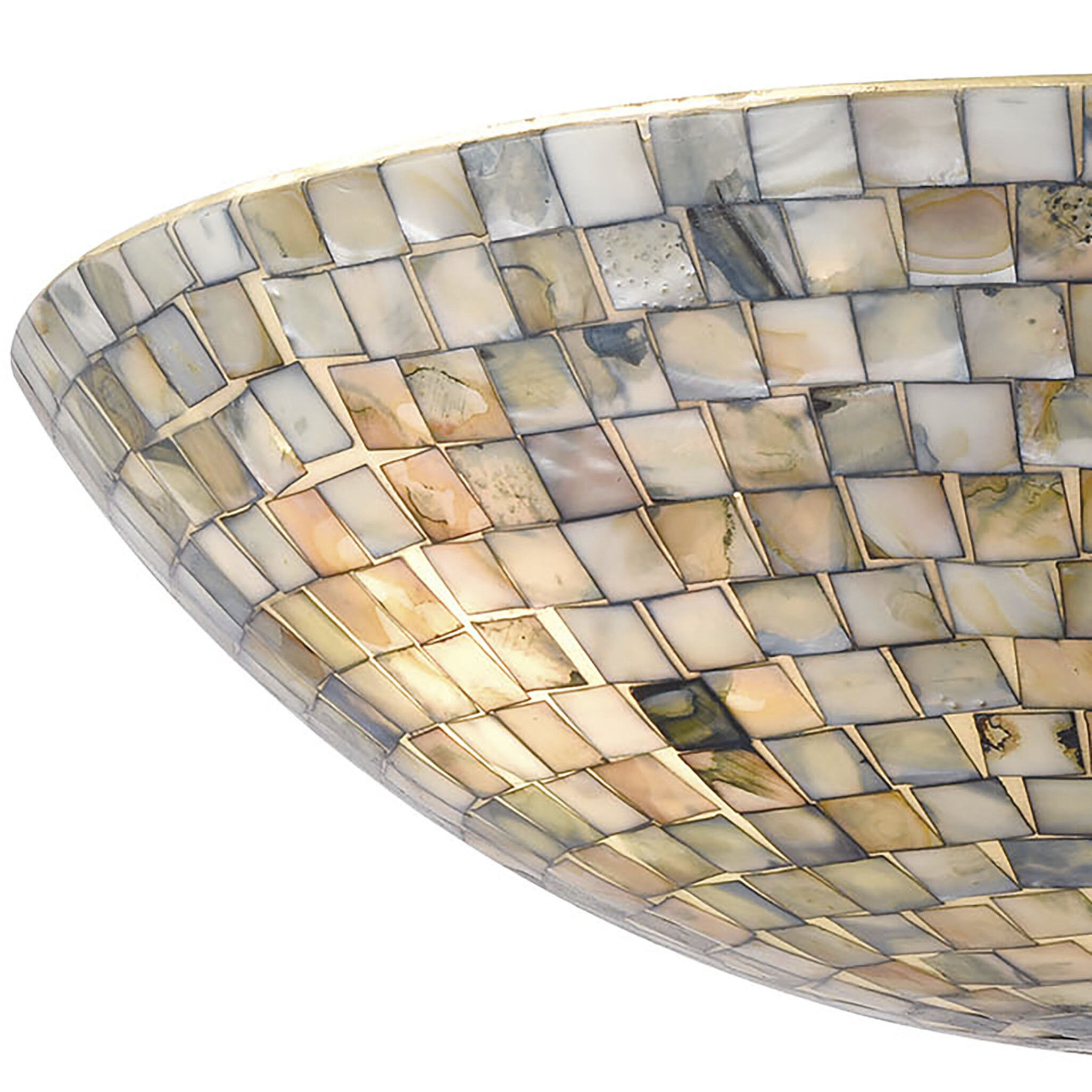 Capri 3 discount light flush fitting