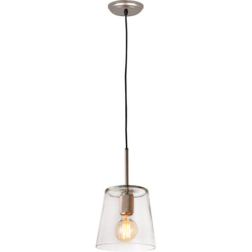 Netta 1 Light 8 inch Satin Nickel Mini Pendant Ceiling Light