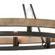 Ramsey Linear Chandelier Ceiling Light