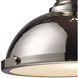 Chadwick 1 Light 13 inch Polished Nickel Pendant Ceiling Light in Incandescent