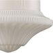 Schoolhouse 1 Light 8 inch Satin Nickel with White Mini Pendant Ceiling Light in Incandescent