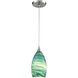 Collanino 1 Light 5 inch Satin Nickel Mini Pendant Ceiling Light
