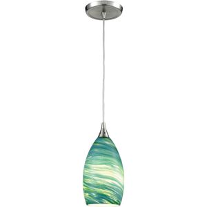 Collanino 1 Light 5 inch Satin Nickel Mini Pendant Ceiling Light