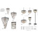 Palacial 3 Light 19 inch Polished Chrome Semi Flush Mount Ceiling Light in Incandescent