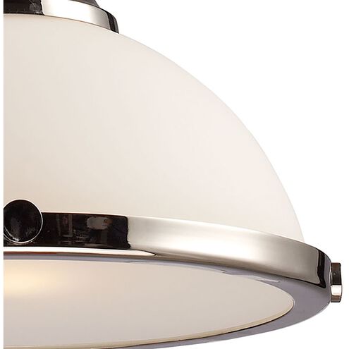 Chadwick 1 Light 13 inch Polished Nickel Pendant Ceiling Light in Incandescent