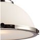 Chadwick 1 Light 13 inch Polished Nickel Pendant Ceiling Light in Incandescent