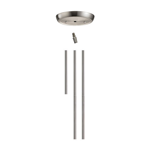 Illuminaire Satin Nickel Rod Kit