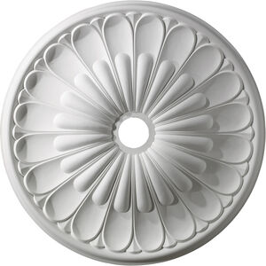 Melon Reed White Medallion