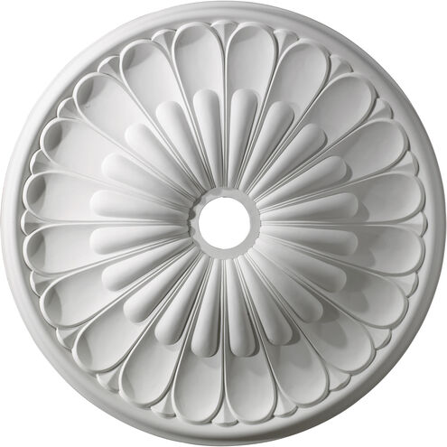 Melon Reed White Medallion