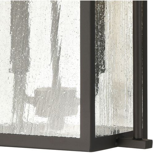 Braddock 2 Light 17 inch Architectural Bronze Outdoor Wall Sconce