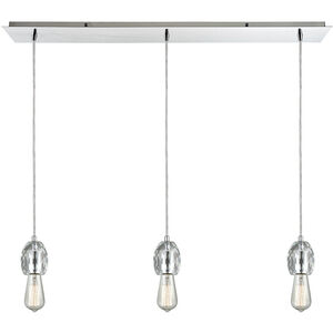 Socketholder Linear Mini Pendant Ceiling Light in 3